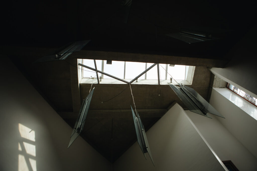 Deckenansicht im Gemeindezentrum