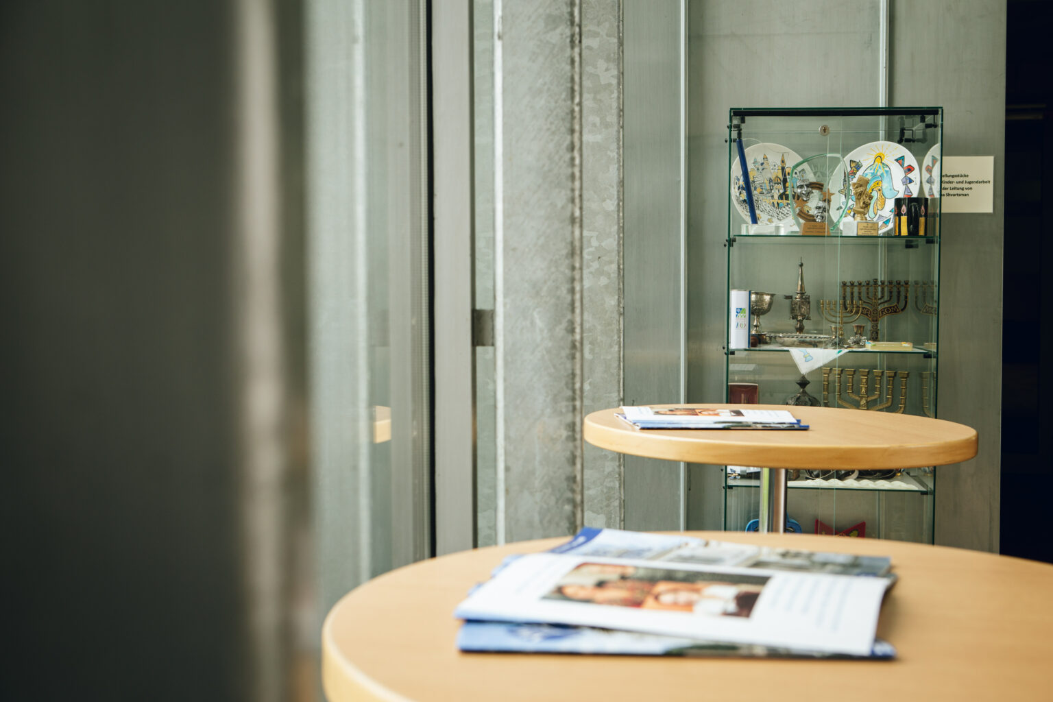 Blick auf das Gemeindezentrum